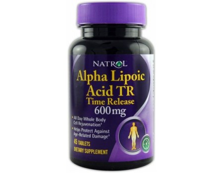 Alpha Lipoic Acid 600mg. 45 capsules